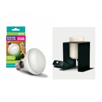 Zestaw Oprawka do żarówki grzewczej + Żarówka grzewcza UVA 3200K Solar Basking Floodlight-75W