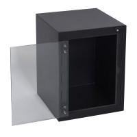 ZESTAW Terrarium PCV IMCAGES 30x30x40cm dla Gekona - CZARNY