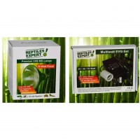 Zestaw : Reptiles Expert Multiwatt EVG 35 / 35Mini / 50 / 70Flood / 70 Wat + REPTILES EXPERT - Lampa UVB Metahalogen 70W FLOOD
