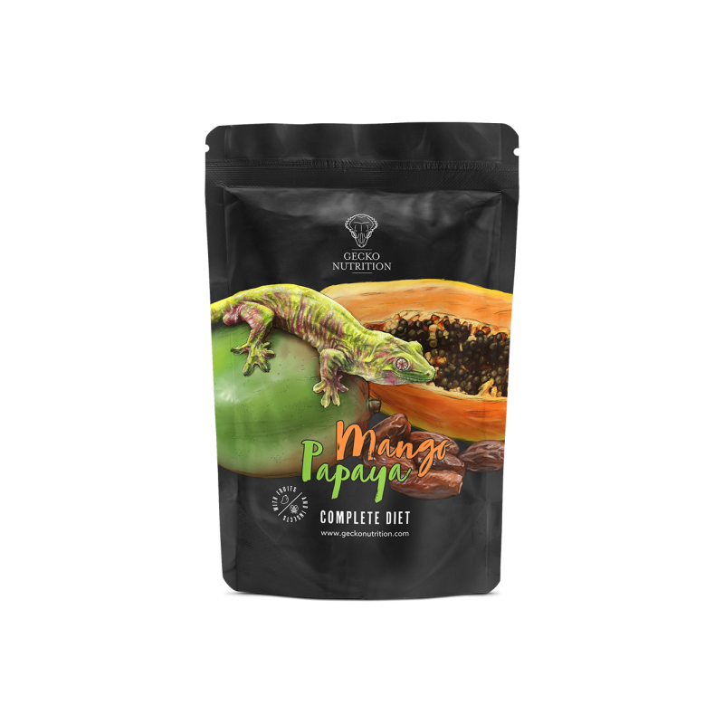 Gecko Nutrition - food for Crested Geckos MANGO PAPAYA