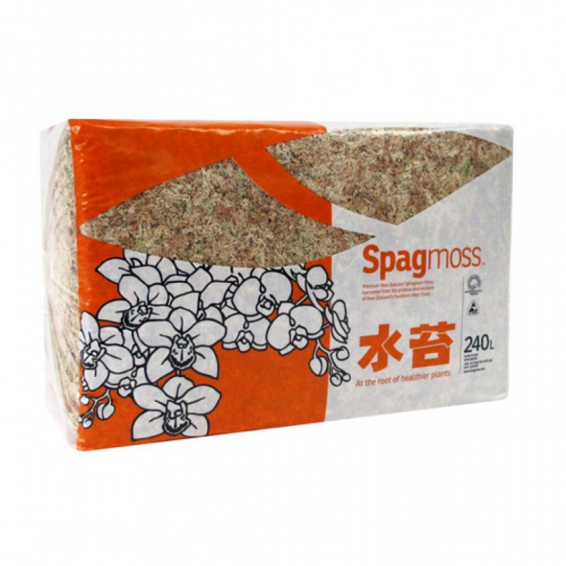 Besgrow Spagmoss 240L New Zealand Sphagnum Moss for Orchids Plants 3kg